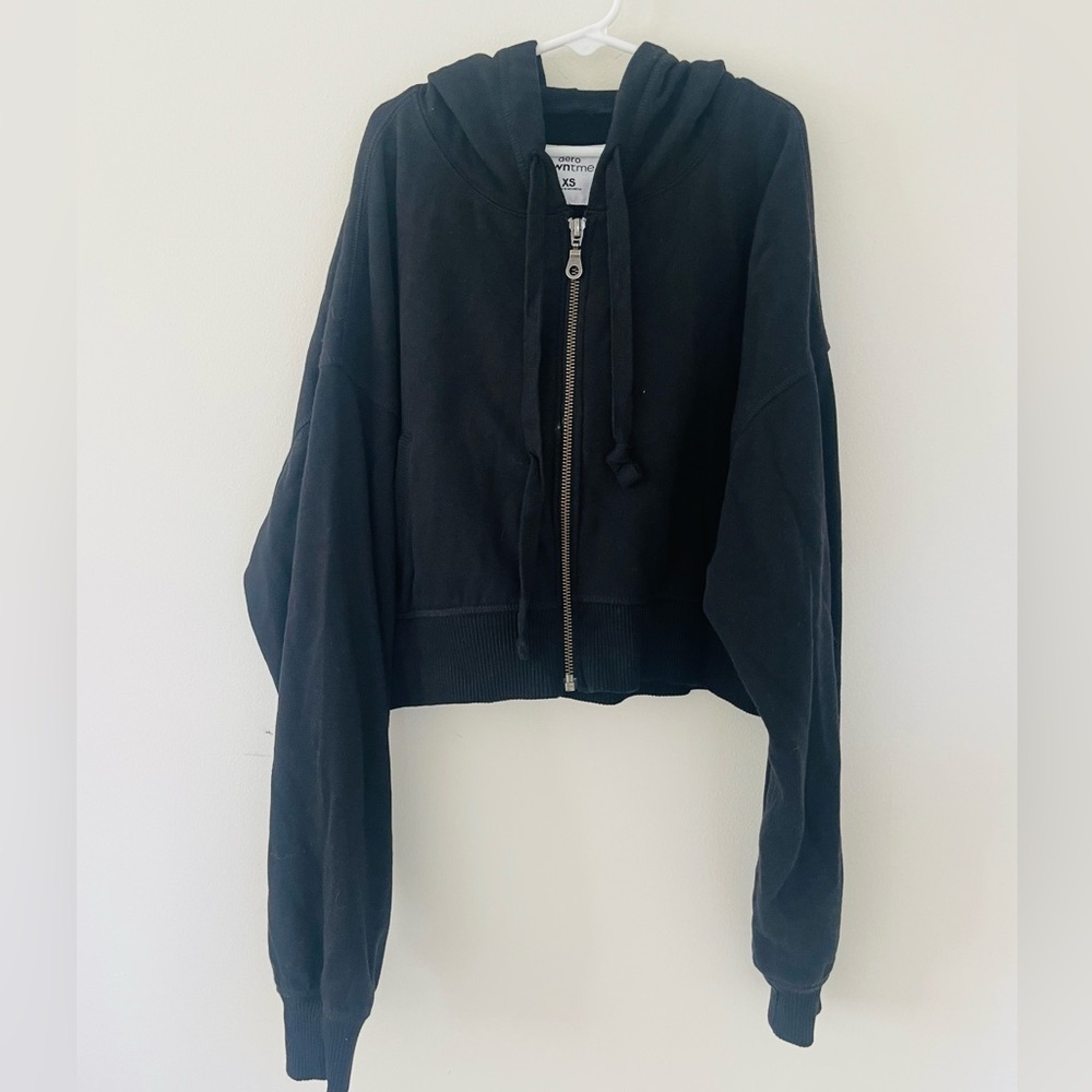 AERO Women's Black Bomber Jacket